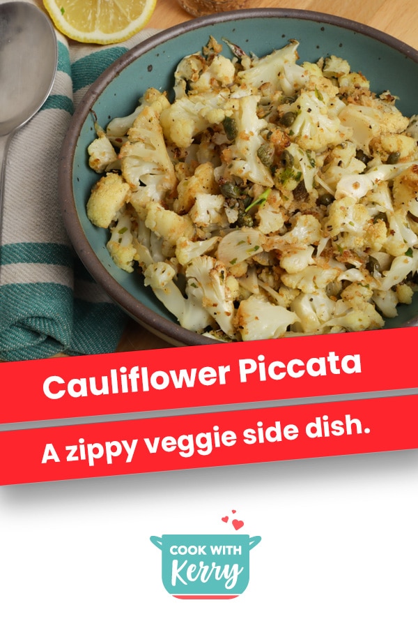 Roasted Cauliflower Piccata